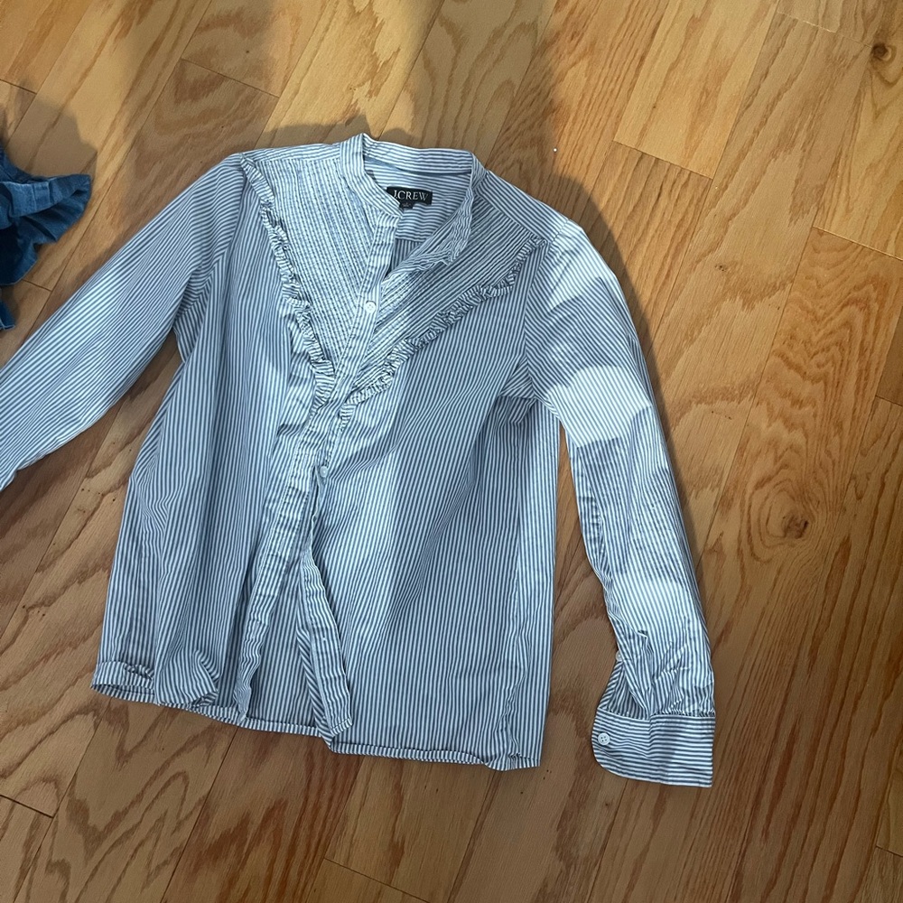 Jcrew striped blouse